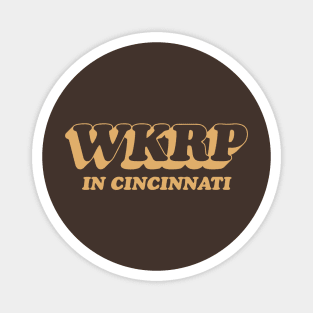 WKRP in Cincinnati Brown v2 Magnet